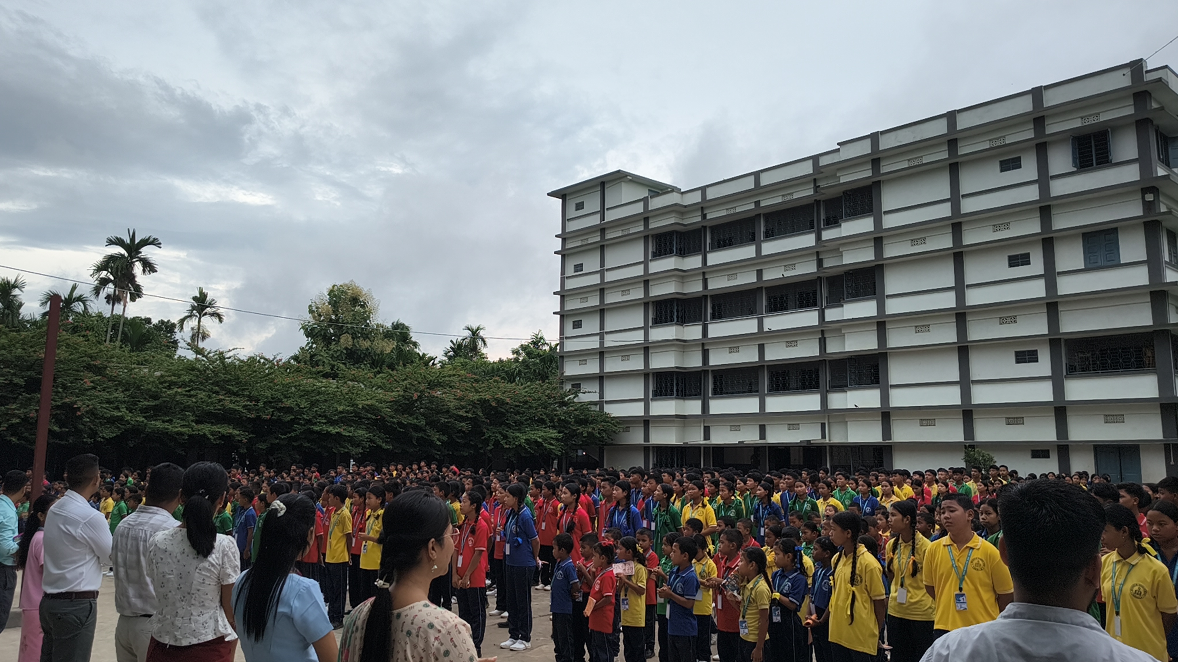 Assembly in house colours